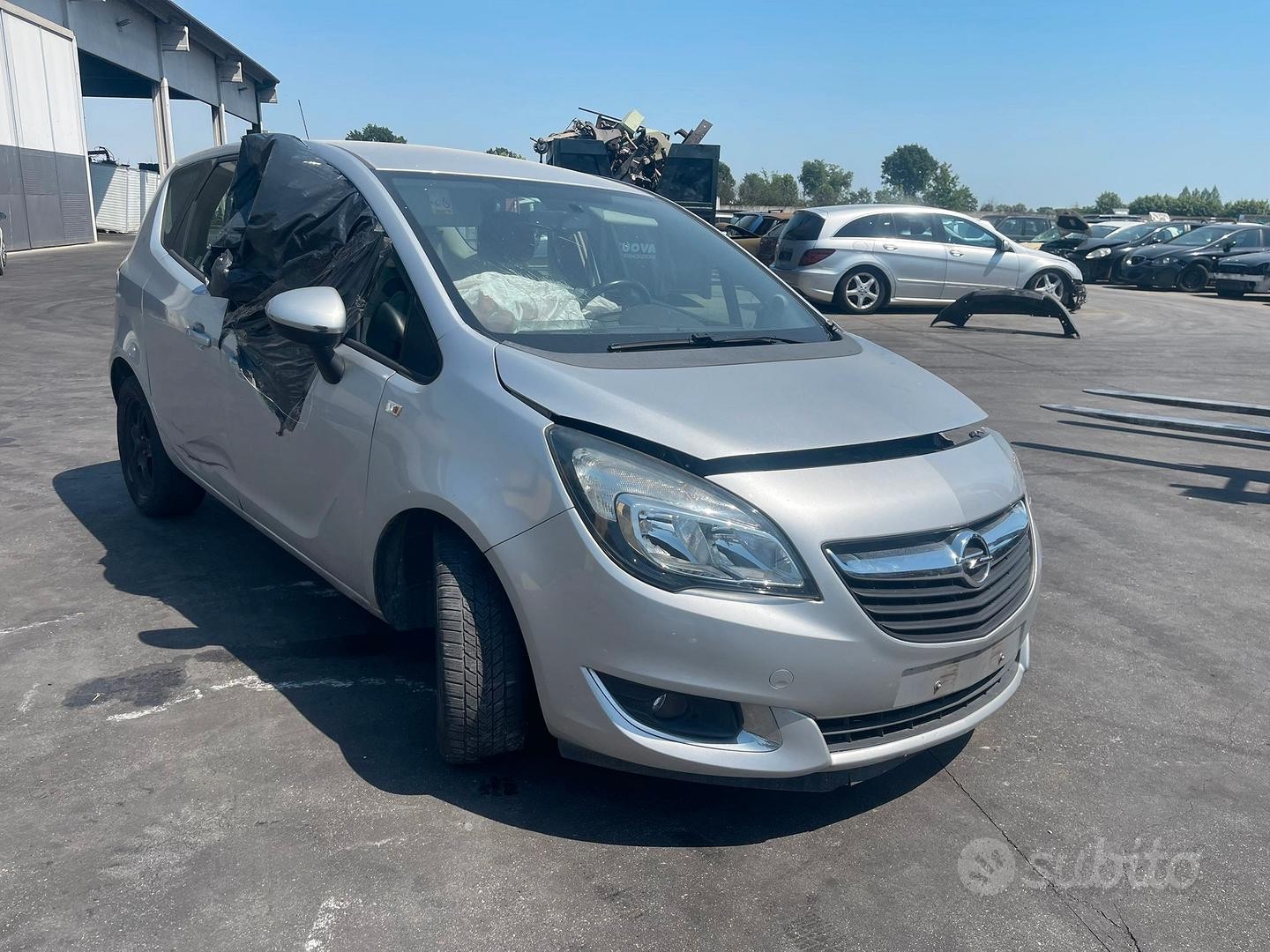 Opel Meriva 1.4 turbo benzina metano B14NEL 2013