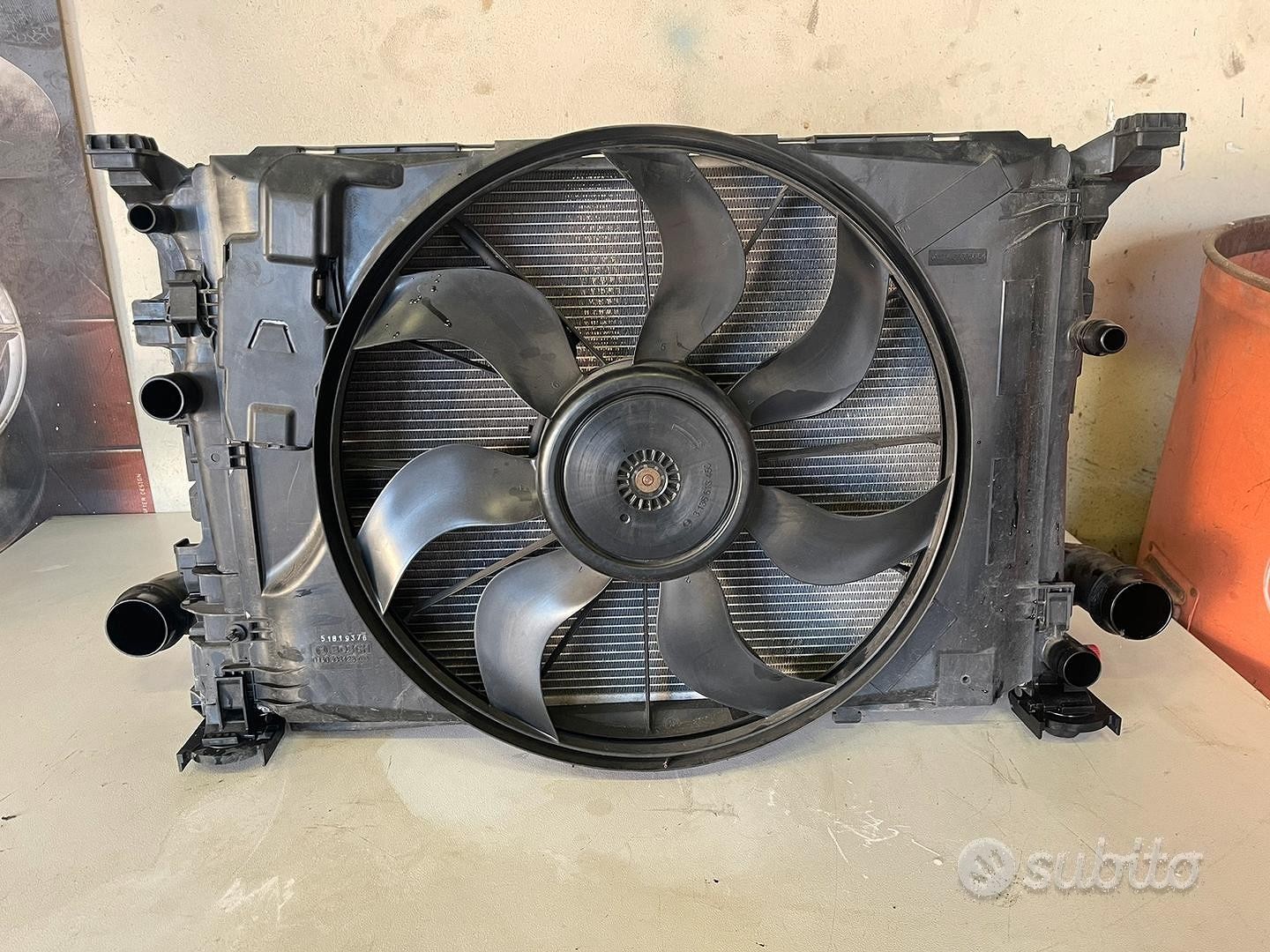 Pacco Radiante Completo Mercedes 651930 2.0 TD
