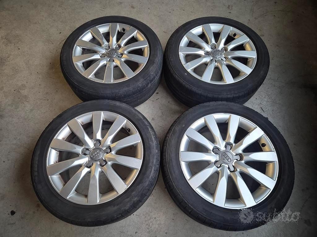 Cerchi In Lega Da 17" Per Audi A4 B8 - A5 8T
