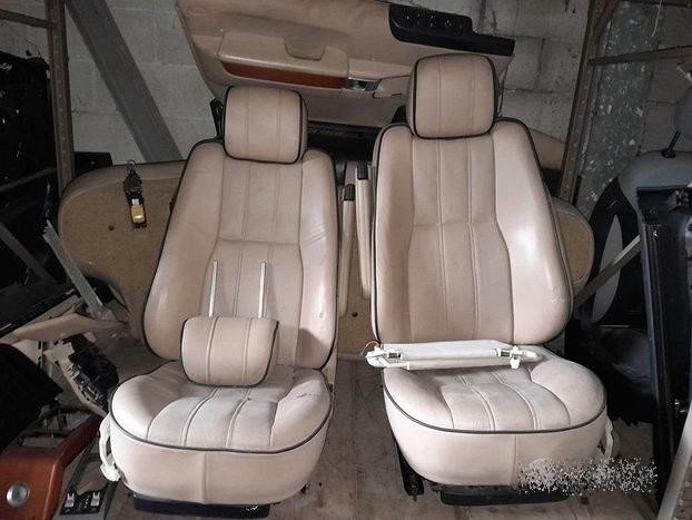 Interno In Pelle Per Range Rover Vogue 2007