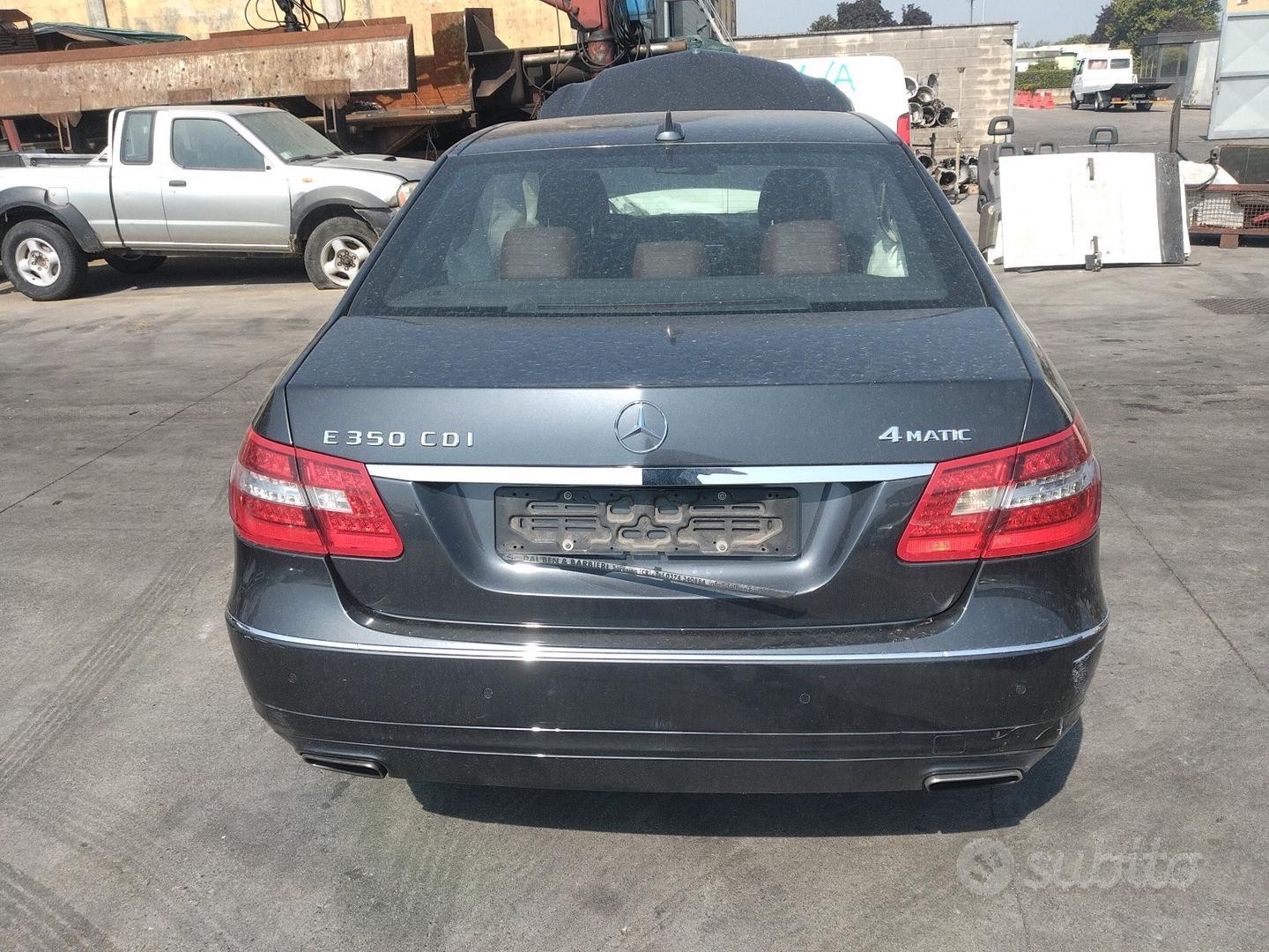 MERCEDES CLASSE E W212 350CDI 642858 2012 Ricambi