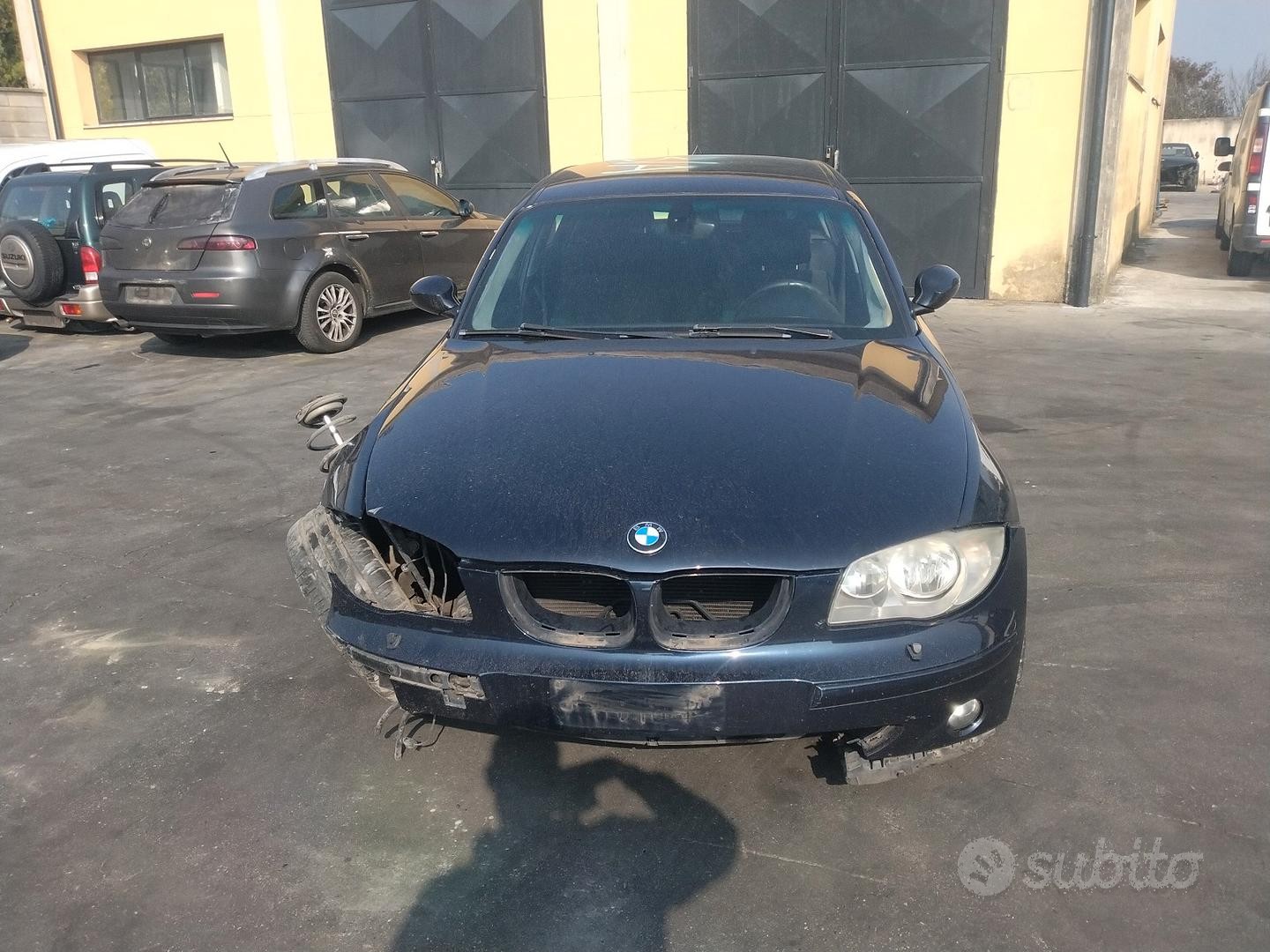 BMW SERIE 1 E87 120D 163cv 204D4 M47 PER RICAMBI