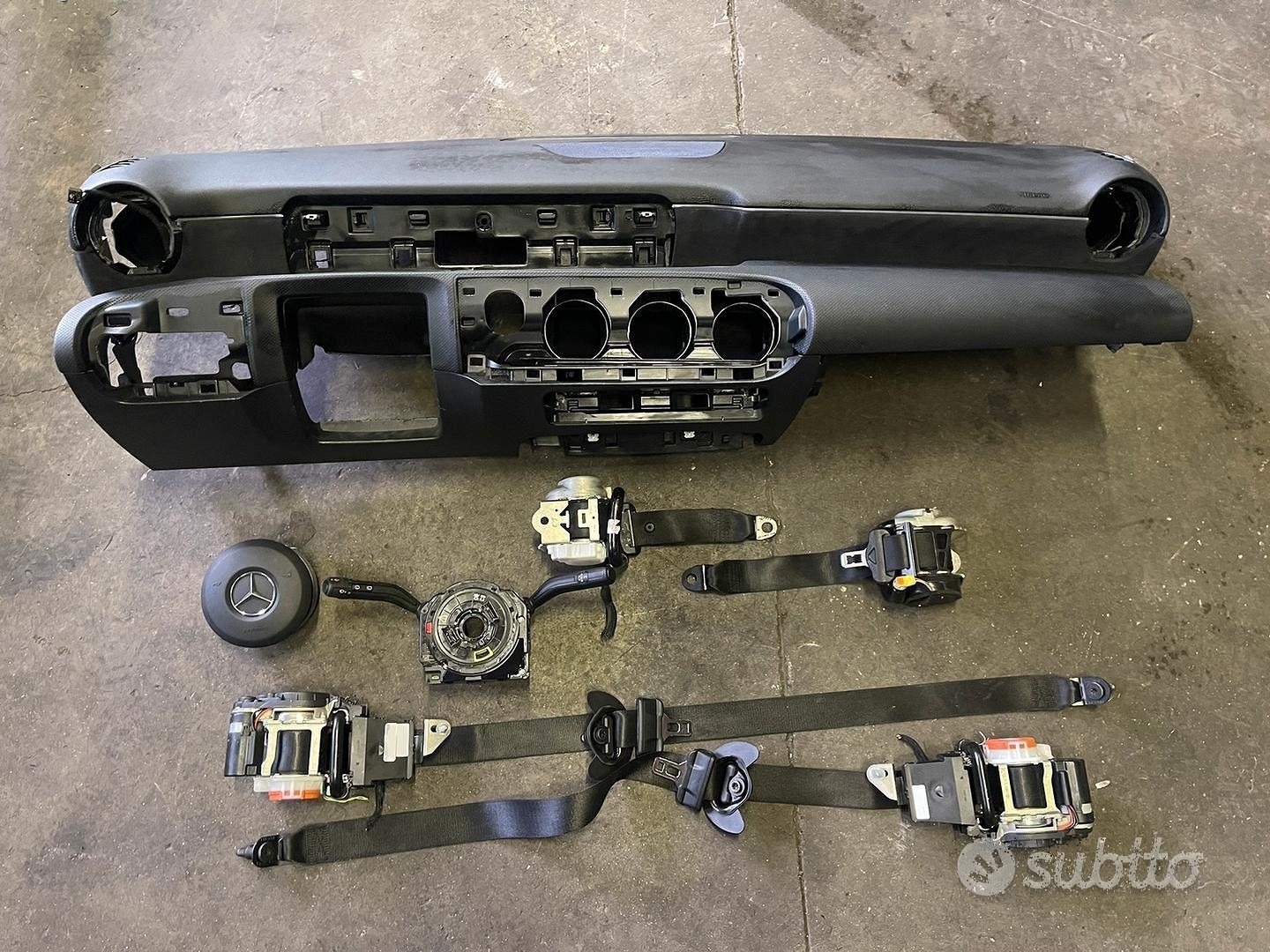 Kit Airbag Completo Per Mercedes A W177 2022