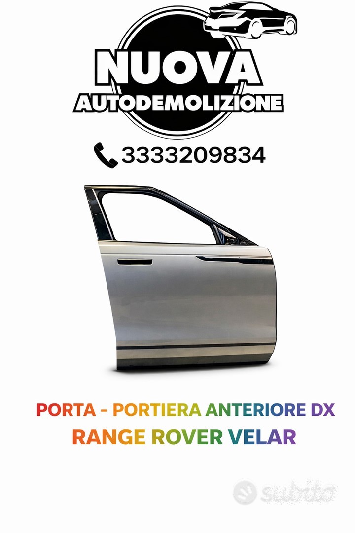 Porta - Portiera anteriore dx Range Rover Velar