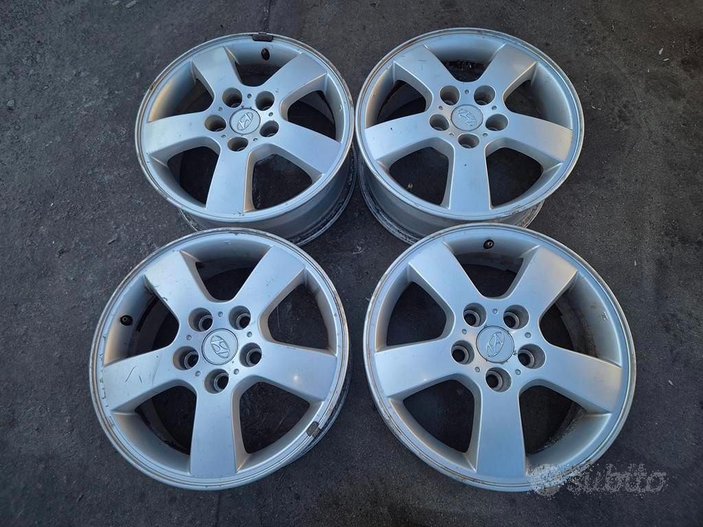 Cerchi In Lega Da 16" Per Hyundai Tucson 2008