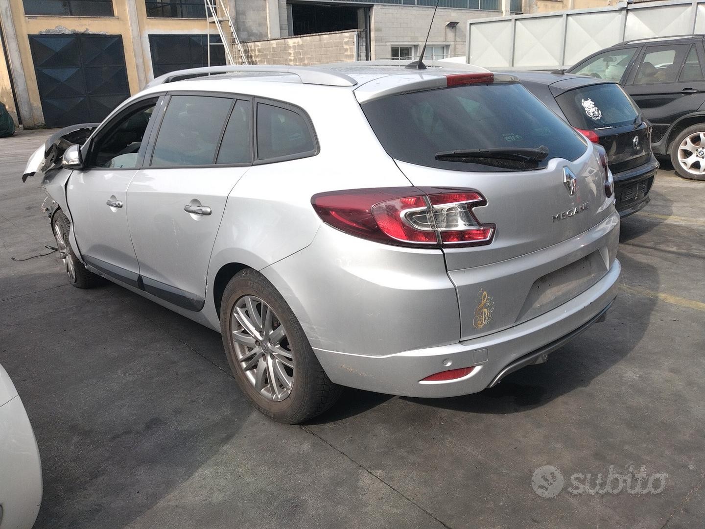 Renault Megane 2012 1.5 K9K demolito per ricambi
